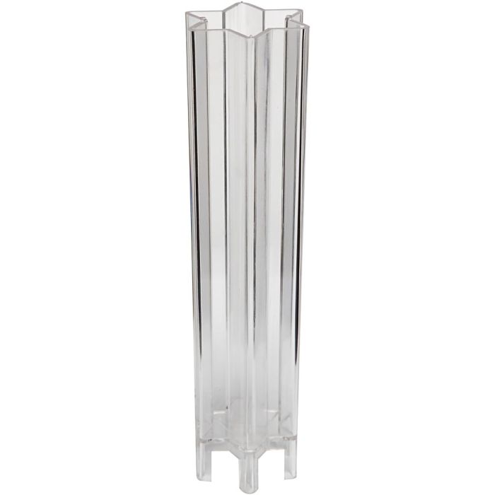 Molde para velas, estrella de seis puntas, medidas 220x55 mm, 1 ud