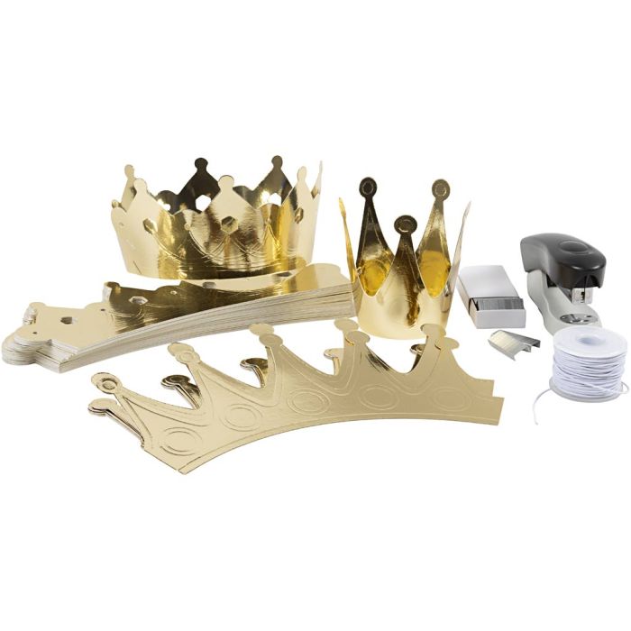 Coronas de carnaval, kit de manualidades, 1 set