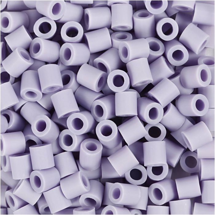 NABBI BioBeads Cuentas, medidas 5x5 mm, medida agujero 2,5 mm, medium, morado, 1000 ud/ 1 paquete