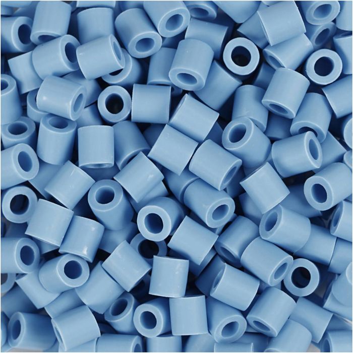 NABBI BioBeads Cuentas, medidas 5x5 mm, medida agujero 2,5 mm, medium, azul, 1000 ud/ 1 paquete