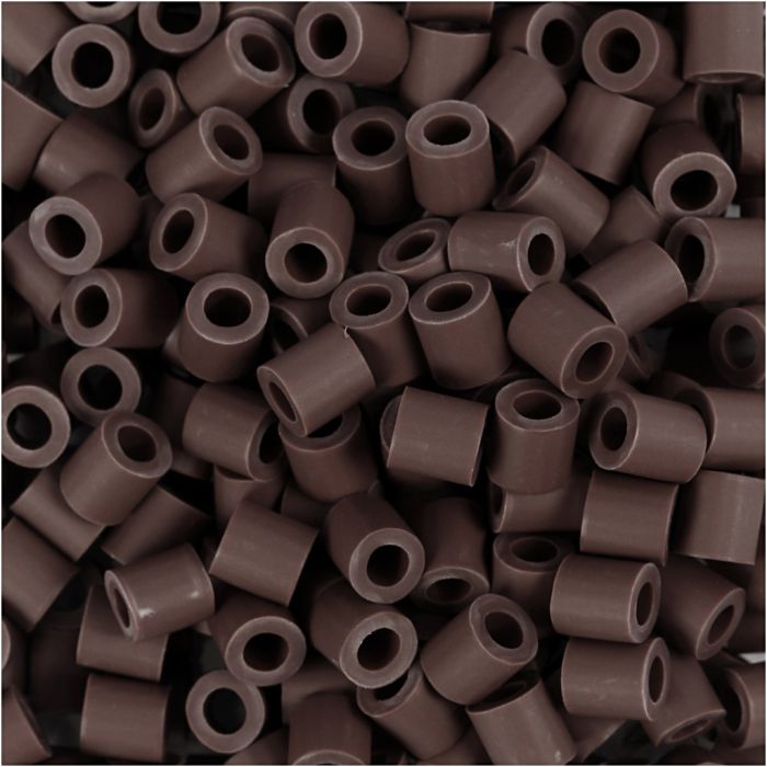 NABBI BioBeads Cuentas, medidas 5x5 mm, medida agujero 2,5 mm, medium, marrón, 3000 ud/ 1 paquete