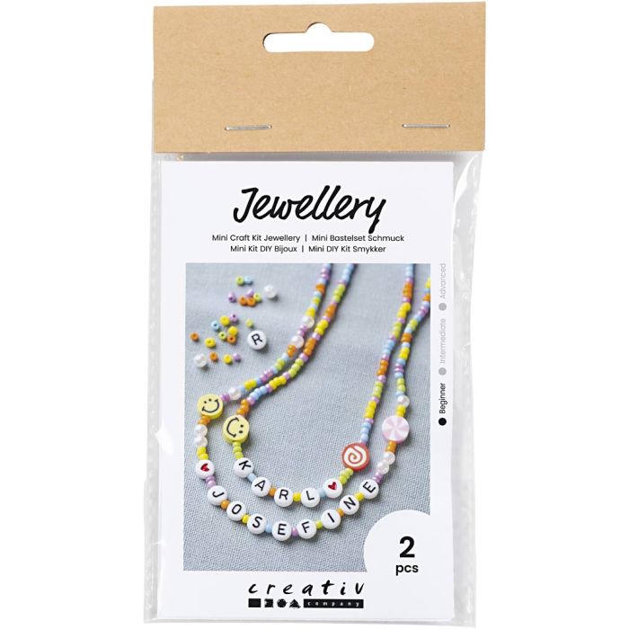 Mini Kit de manualidades Joyas, Collares, 1 paquete