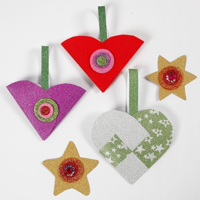 Decoraciones de papel de Navidad
