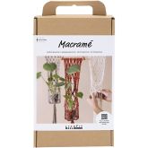 Kit de manualidades Macramé
, Colgador de flores, 1 paquete