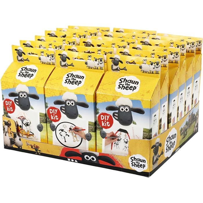 Expositor de mesa con surtido de kits, 18 set/ 1 paquete
