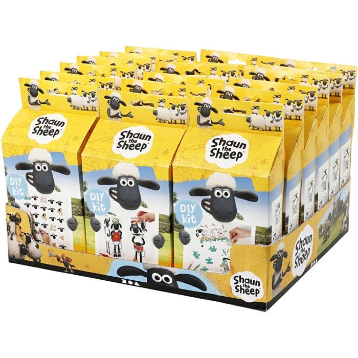 Expositor de mesa con surtido de kits, 18 set/ 1 paquete