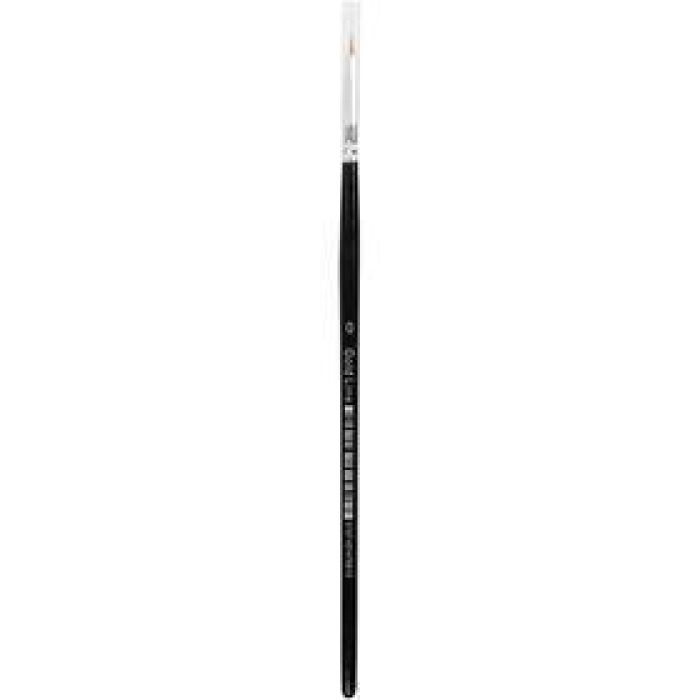 Pinceles de línea dorada, 1, L. 17 cm, A: 1,5 mm, redondo, 12ud/ 1 paquete