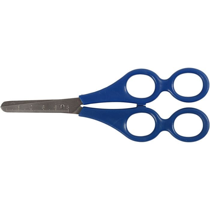 Tijeras doble mango-4, L. 17 cm, 1 ud