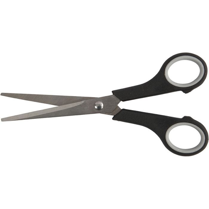 Tijeras Multiusos, L. 17 cm, diestro &amp; zurdos, 1 ud