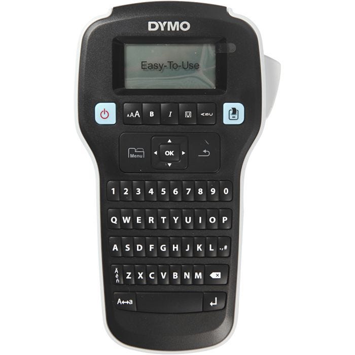 Dymo Máquina etiquetadora, medida LM160, A: 9+12 mm, 1 ud