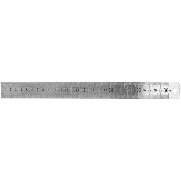Regla, L. 30 cm, 1 ud