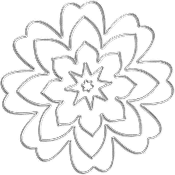 Cortador, Flor, dia 0,5-8 cm, 1 ud