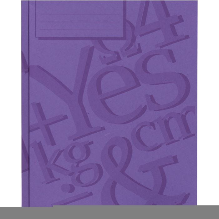 Carpetas de trabajo, A4, violeta, 100 ud/ 1 paquete