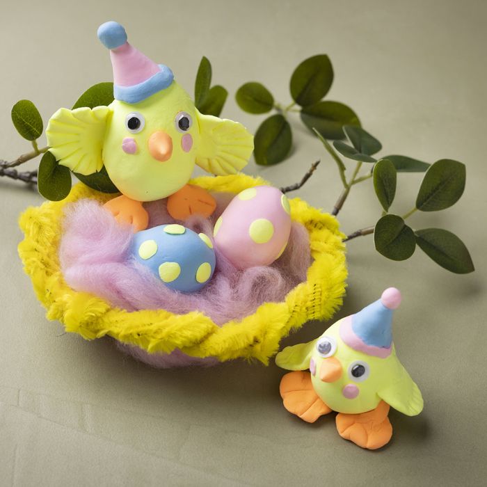 Familia de Pascua de Silk Clay®