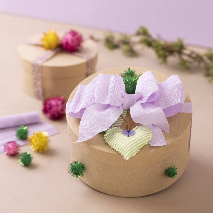 Cajas de regalo de cartón redondas