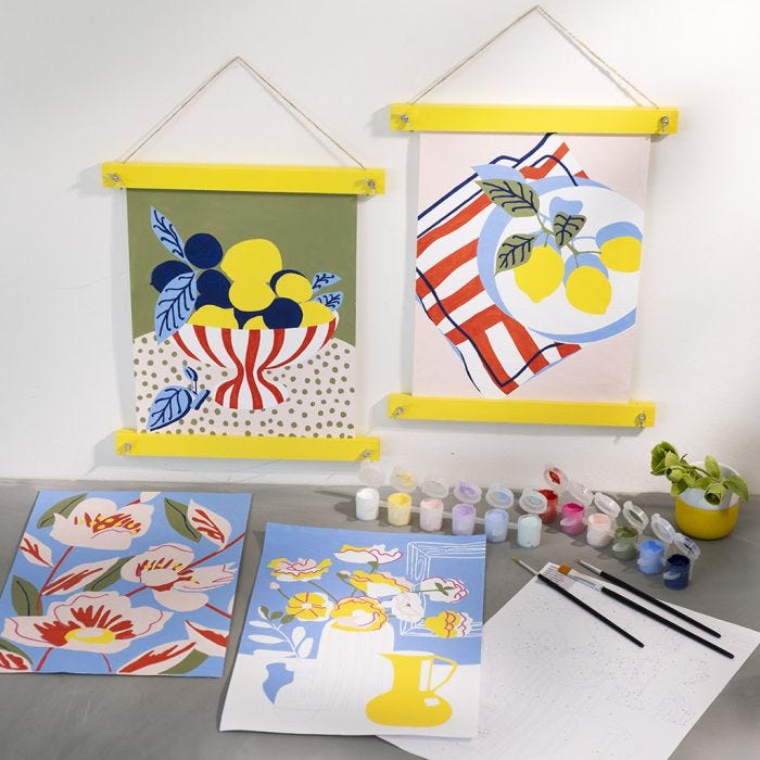 Pósters de pintura por números