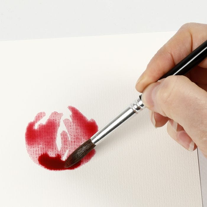 How to paint with watercolours using the “wet-on-wet” technique
