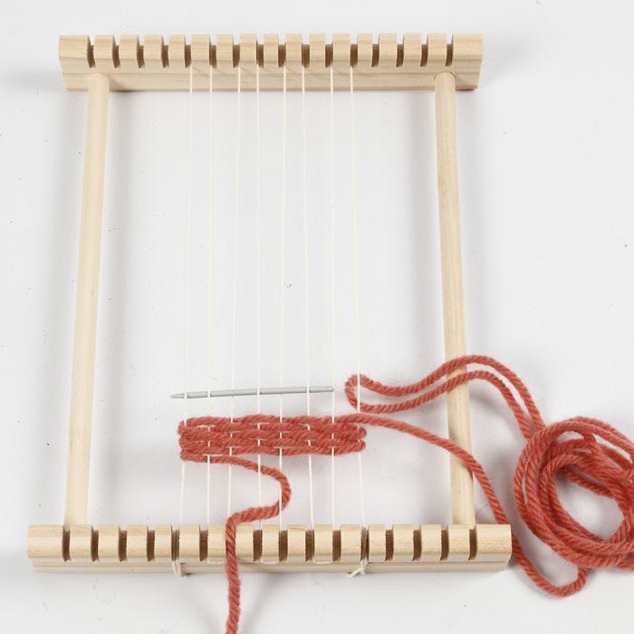 Cómo hacer un tejido de lienzo (liso/tafetán)