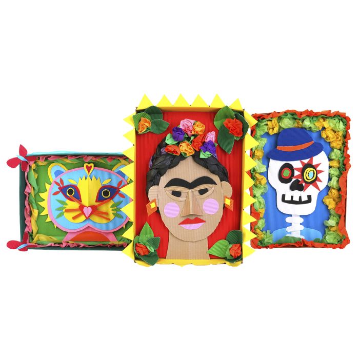 El México de Frida Kahlo - imágenes de ensamblaje