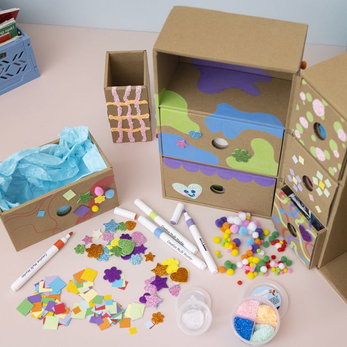 Cómo decorar tu estación de creatividad