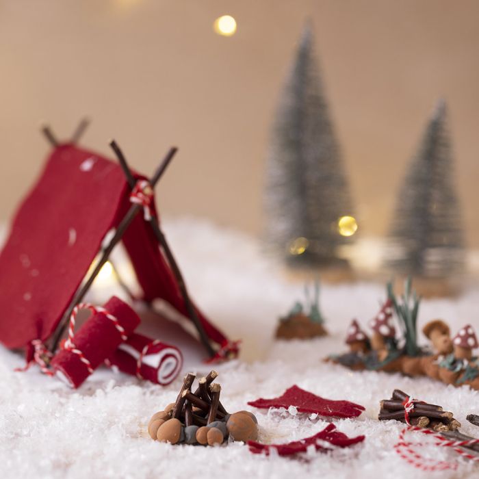 El elfo va de acampada