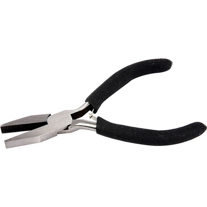 Alicates de punta plana, L. 11 mm, A: 5 mm, 1 ud