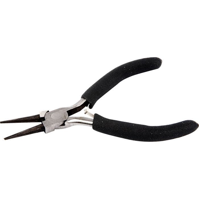 Alicates de punta redonda, 11 cm, 1 ud