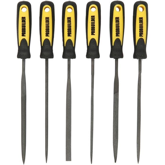 Kit de limas, 6 ud/ 1 set