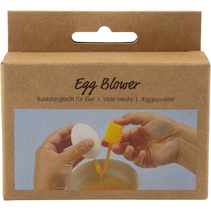 Soplador para huevos, 1 set