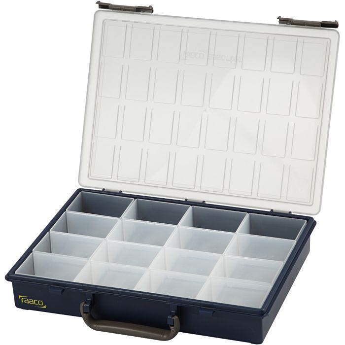 Caja de almacenaje, A: 5,7 cm, medidas 33,8x26,1 cm, 1 ud
