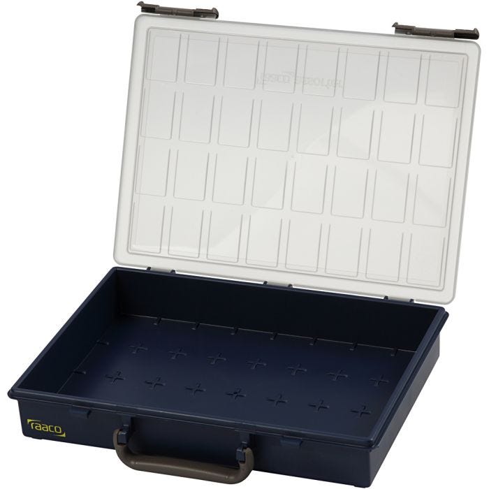 Caja de almacenaje, Sin cajas removibles, A: 8 cm, medidas 33,8x26,1 cm, 1 ud