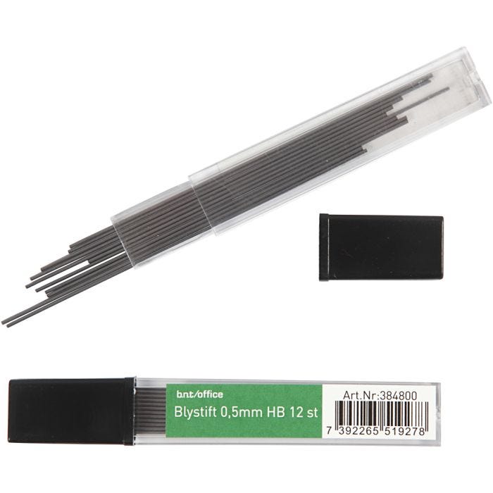 Recambios de minas, grosor 0,5 mm, 24x12 ud/ 1 paquete