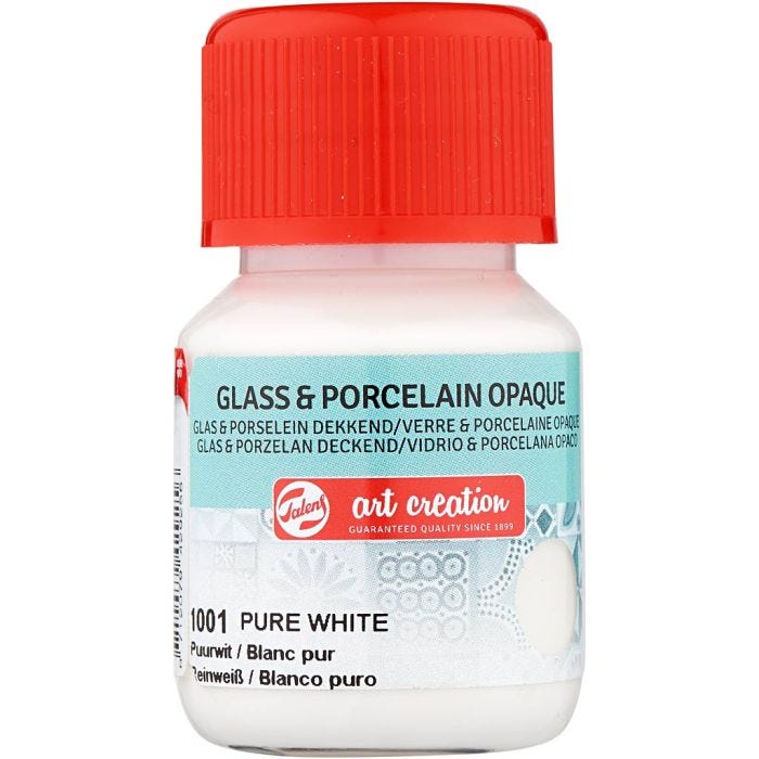 Pintura para cerámica y porcelana , color natural claro, 30 ml/ 1 botella