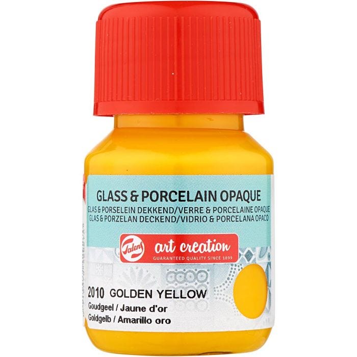 Pintura para cerámica y porcelana , amarillo sol, 30 ml/ 1 botella