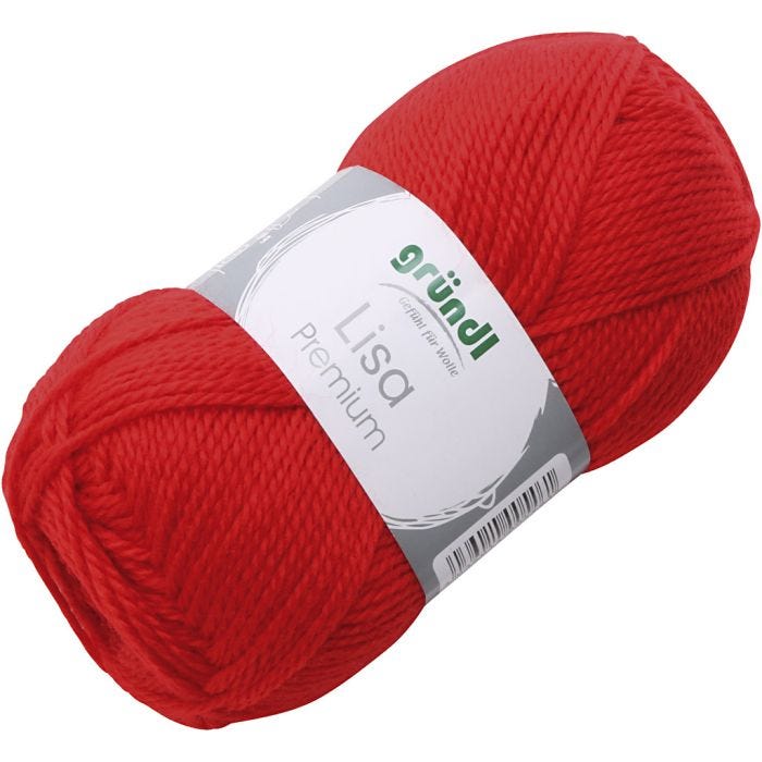 rojo, 50 gr/ 1 bola