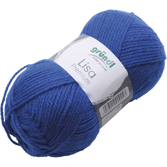 azul oscuro, 50 gr/ 1 bola