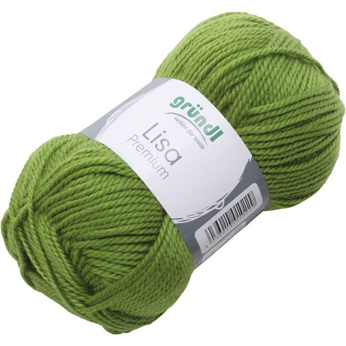 verde claro, 50 gr/ 1 bola