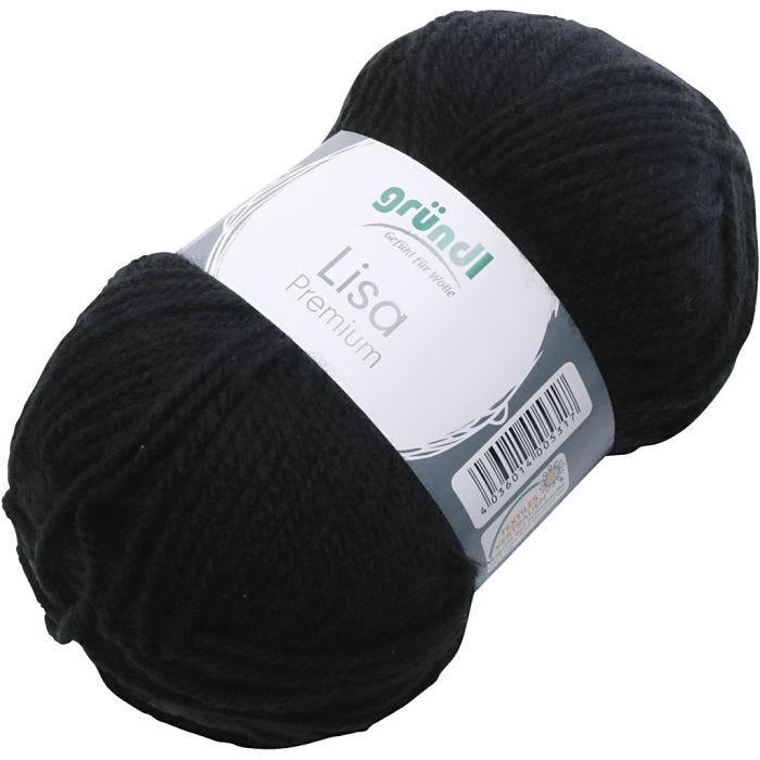 negro, 50 gr/ 1 bola