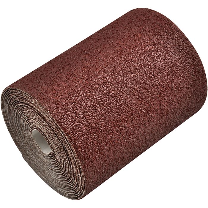 Papel de lija, Grano 40, A: 11,5 cm, 5 m/ 1 rollo