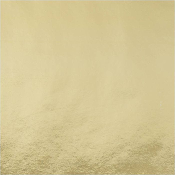 Papel para regalo, A: 50 cm, 65 gr, dorado, 4 m/ 1 rollo