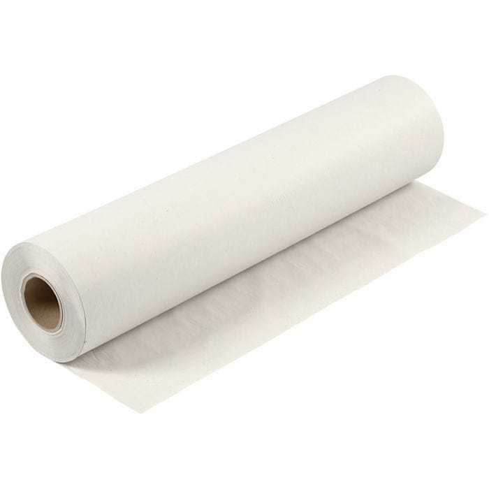 Rollo de papel blanco estilo periódico , A: 78 cm, 45 gr, 340 m/ 1 rollo