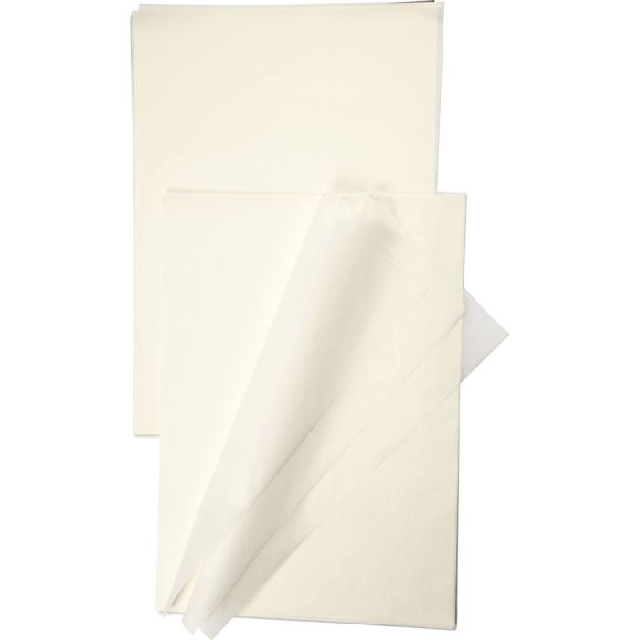Papel Japonés de Imitación, A3, 14 gr, blanco, 100 hoja/ 1 paquete