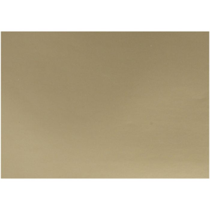 Papel Satinado, hoja 32x48 cm, 80 gr, dorado, 25 hoja/ 1 paquete