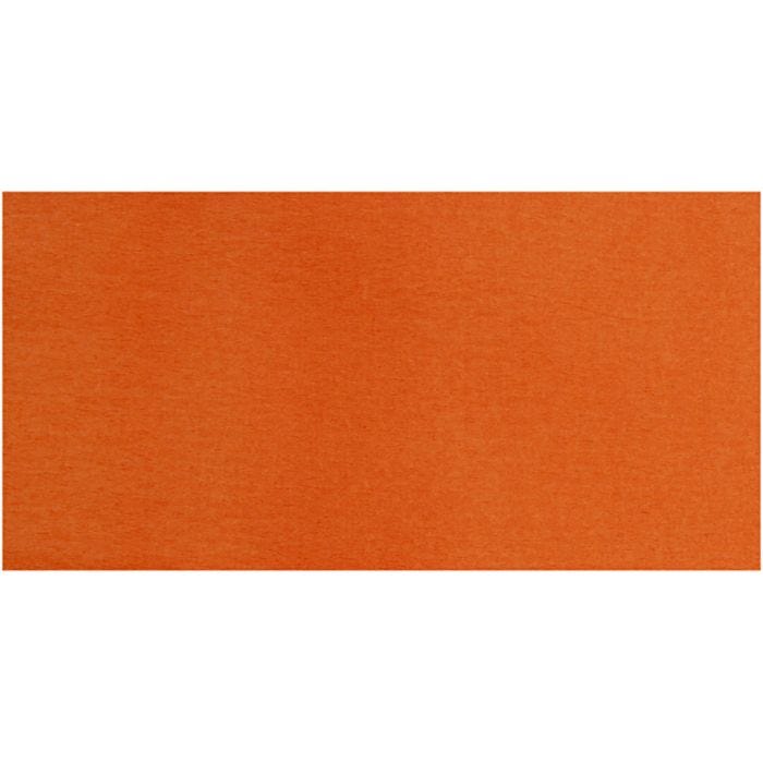 Papel Crepé, hoja 50x250 cm, naranja, 10 pliegues/ 1 paquete