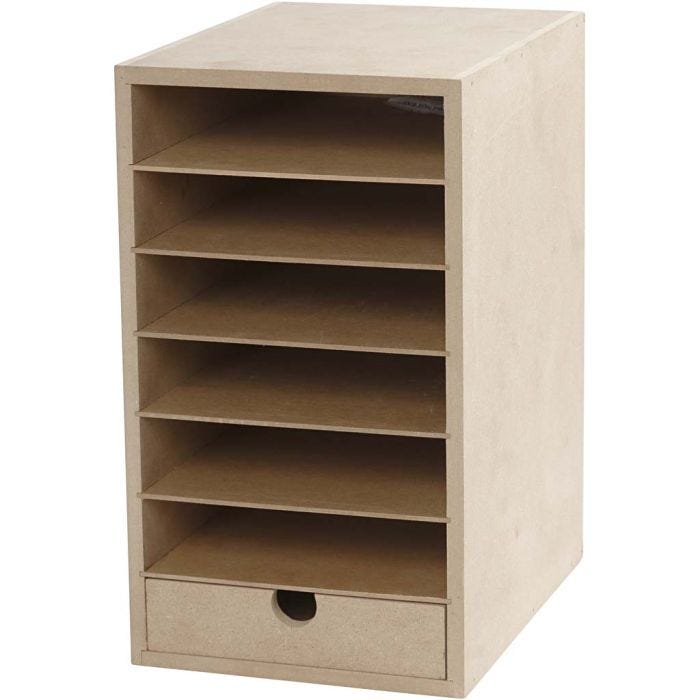 Almacenaje para papel, A: 31,5 cm, P: 24,5 cm, A: 18 cm, A5, 1 ud