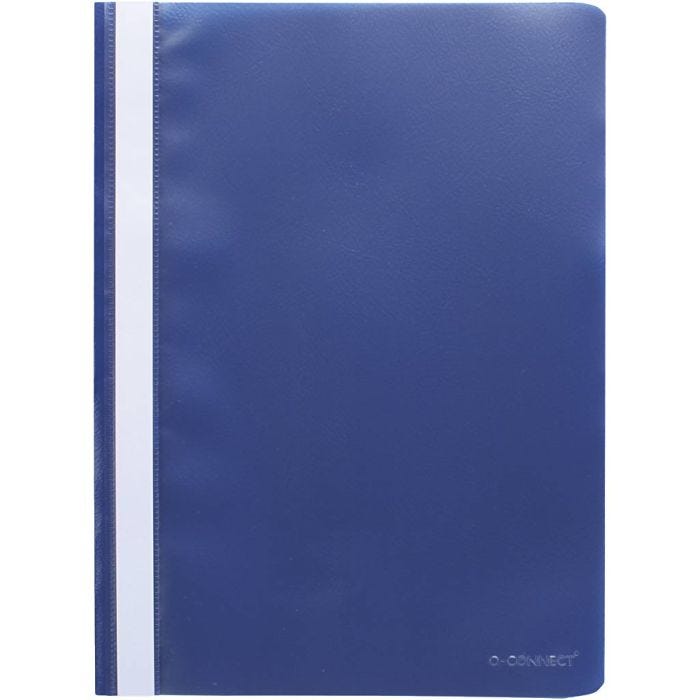 Carpetas de presentación de plástico, azul, 1 ud