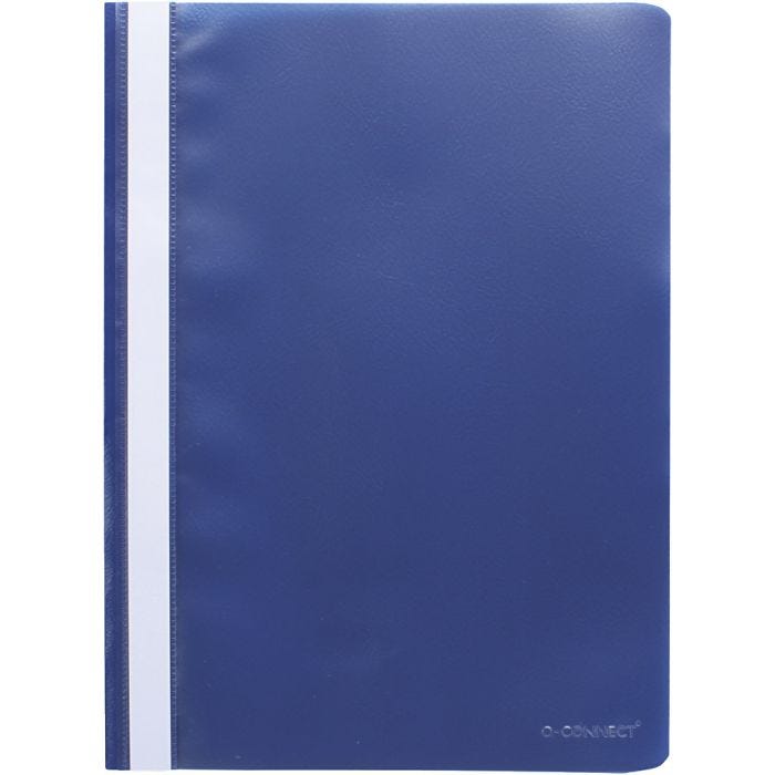 Carpetas de presentación de plástico, A4, azul, 50 ud/ 1 paquete