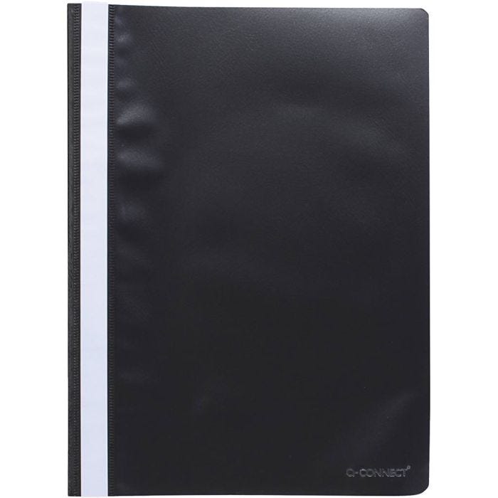 Carpetas de presentación de plástico, A4, negro, 1 ud