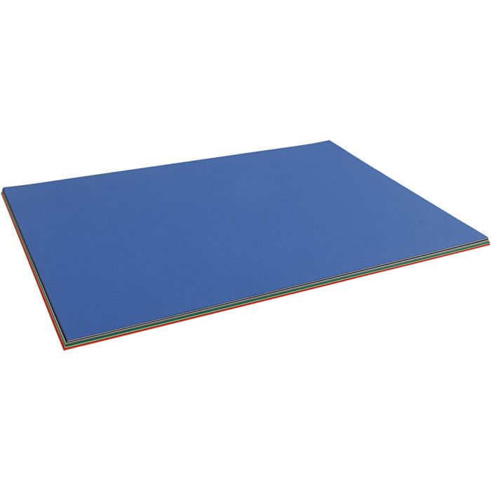 Cartulinas Navideñas, A2, hoja 420x594 mm, 180 gr, surtido de colores, 20 hojas stdas/ 1 paquete