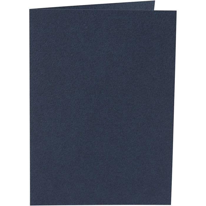Tarjetas, medida tarjeta 10,5x15 cm, 220 gr, azul, 10ud/ 1 paquete